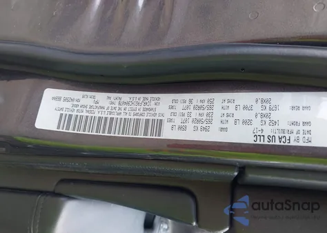 2017 Jeep Grand Cherokee Altitude 4X4 из США, поврежденный, VIN 1C4RJFAG1HC904078